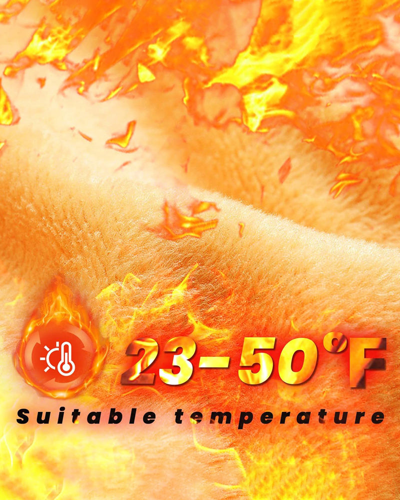 OEAK® Translucent Fleece Lined Tights for Women Thermal