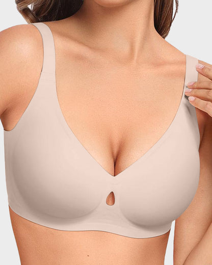 OEAK® Invisible Jelly Lift Bra with Breathable Water Drop Hollow
