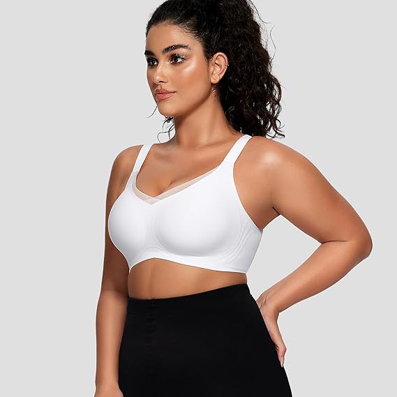 OEAK® Wireless Bras V Mesh Comfortable Bralette Supportive