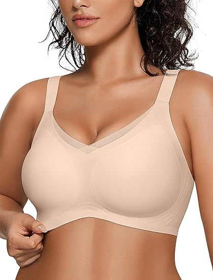 OEAK® Wireless Bras V Mesh Comfortable Bralette Supportive