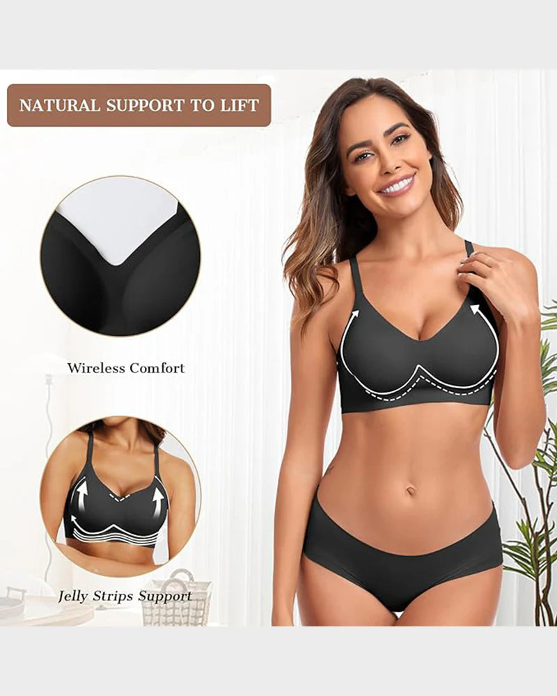 OEAK® Seamless Soft Support Push Up Bra